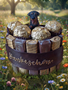 Nachbarschaftshilfe Pralinentorte Hund